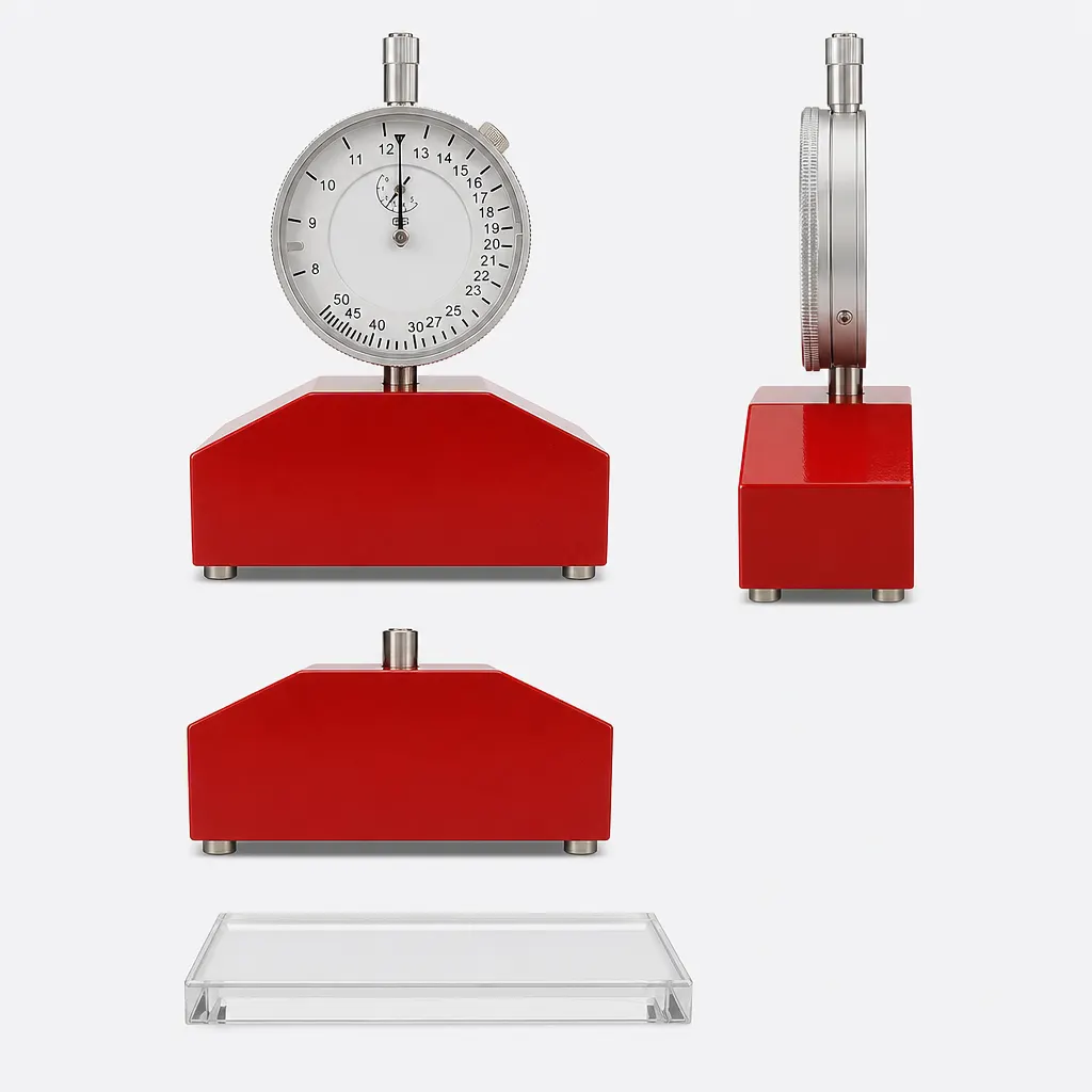 Screen Printing Mesh Tension Meter and included accessories